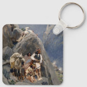 Inheemse Amerikaanse Iconen: Apache Krijgers, Amer Sleutelhanger (Achterkant)