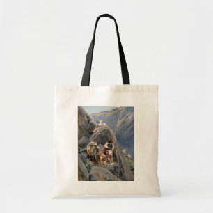 Inheemse Amerikaanse Iconen: Apache Krijgers, Amer Tote Bag
