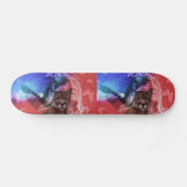Inheemse Amerikaanse Indiaanse Chief Persoonlijk Skateboard (Horizontaal)
