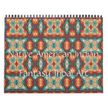 Inheemse Amerikaanse Indiaanse Stam Patroon Kunst