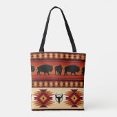Inheemse Amerikaanse inheemse Canvas tas (Achterkant)