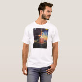 Inheemse Amerikaanse kerk. T-shirt (Voorkant volledig)