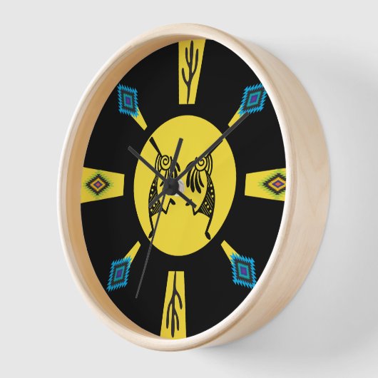 Inheemse Amerikaanse Kokopelli Sun Southwestern (Hoek)