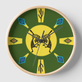 Inheemse Amerikaanse Kokopelli Sun Southwestern (Voorkant)