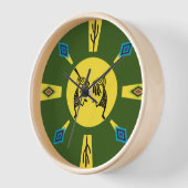 Inheemse Amerikaanse Kokopelli Sun Southwestern (Hoek)