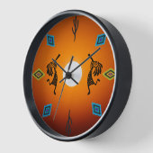 Inheemse Amerikaanse Kokopelli Sun Southwestern (Hoek)