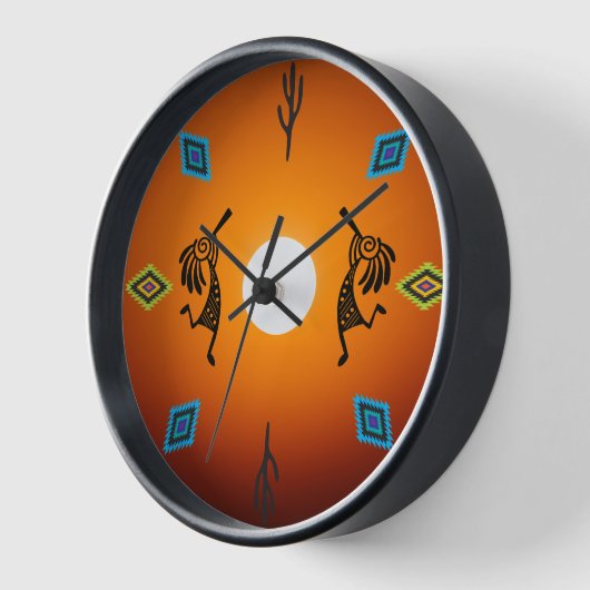 Inheemse Amerikaanse Kokopelli Sun Southwestern (Hoek)