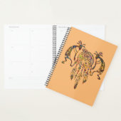 Inheemse Amerikaanse Kokopelli Walvis Droomvanger Planner (Display)