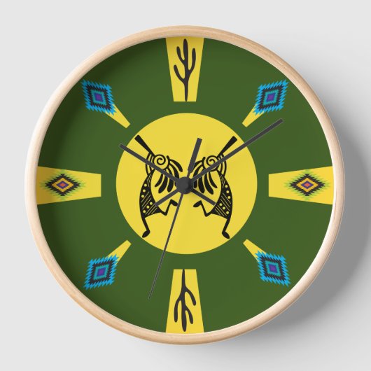 Inheemse Amerikaanse Kokopelli Zon Zuidwestelijke (Voorkant)