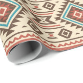 Inheemse Amerikaanse Kunst Cadeaupapier (Rol Hoek)