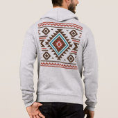 Inheemse Amerikaanse Kunst Hoodie (Achterkant)
