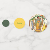 Inheemse Amerikaanse Lady Bossen Bow Arrow borduur Confetti (Voorkanten)