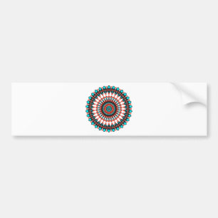 Inheemse Amerikaanse Mandala Bumpersticker