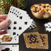 Inheemse Amerikaanse Mimbres Beer Pokerkaarten (Insitu)