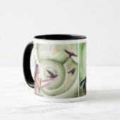 Inheemse Amerikaanse Mok De Mok van Berichten (Voorkant links)