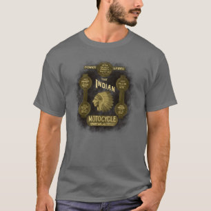 Inheemse Amerikaanse motorfietsen T-shirt
