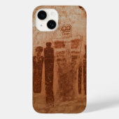 Inheemse Amerikaanse Petroglyph Rock Art Utah Case-Mate iPhone Case (Achterkant)