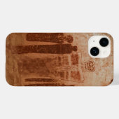 Inheemse Amerikaanse Petroglyph Rock Art Utah Case-Mate iPhone Case (Achterkant (horizontaal))