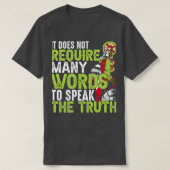 Inheemse Amerikaanse prijsopgave vereist niet T-shirt (Design voorkant)