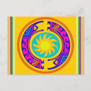 Inheemse Amerikaanse Regenbooggeesten Briefkaart