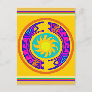 Inheemse Amerikaanse Regenbooggeesten Briefkaart