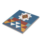 Inheemse Amerikaanse Stam geïnspireerd ontwerp Tegeltje (Zijkant)