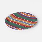 inheemse amerikaanse traditionele amerikaanse text papieren bordje (Gekanteld)