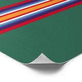 inheemse amerikaanse traditionele amerikaanse text poster (Hoek)