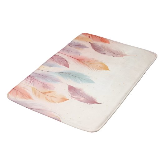 Inheemse Amerikaanse Veren Achtergrond Indiaanse T Badmat (Gekanteld)