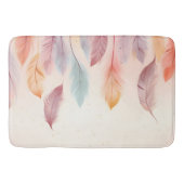 Inheemse Amerikaanse Veren Achtergrond Indiaanse T Badmat (Voorkant)