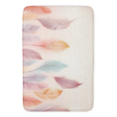 Inheemse Amerikaanse Veren Achtergrond Indiaanse T Badmat (Voorkant Verticaal)