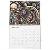 Inheemse Amerikaanse vogels Kalender (Mar 2027)