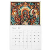 Inheemse Amerikaanse vogels Kalender (Feb 2027)