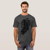 Inheemse Amerikaanse Vrouw 2 T-shirt (Voorkant volledig)