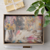 Inheemse Amerikaanse vrouw Decoupage Tissuepapier (Geschenk)