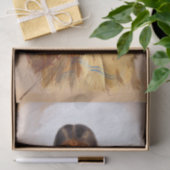 Inheemse Amerikaanse Waterverf Schilder Chinook In Tissuepapier (Geschenk)