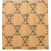 Inheemse Amerikanen Kokopelli - Dance Your Life 1 Douchegordijn (Voorkant)