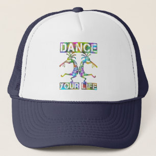 Inheemse Amerikanen Kokopelli - Dance Your Life 2 Trucker Pet