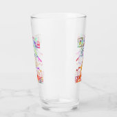 Inheemse Amerikanen Kokopelli - Dance Your Life 3 Glas (Rechts)