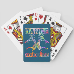 Inheemse Amerikanen Kokopelli - Dance Your Life 3 Pokerkaarten