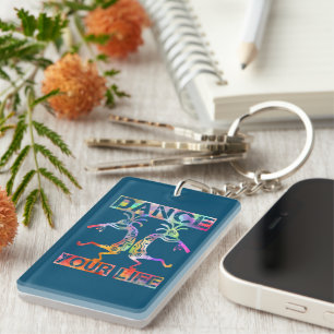 Inheemse Amerikanen Kokopelli - Dance Your Life 3 Sleutelhanger