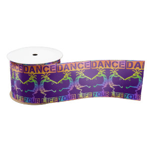 Inheemse Amerikanen Kokopelli - Dance Your Life 4 Satijnen Lint