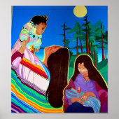 Inheemse Amerikanen Poster (Voorkant)