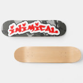 Inheemse Arctische Camo Persoonlijk Skateboard (Horizontaal)