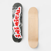 Inheemse Arctische Camo Persoonlijk Skateboard (Voorkant)