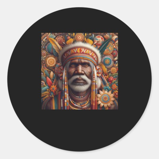 Inheemse Australische Aboriginal Sticker (Voorkant)