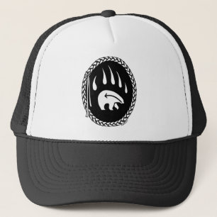 Inheemse Beer Petten Petten Tribale Wildlife Art P