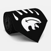 Inheemse Beren Kunst Stropdassen Tribaal Beer Claw (Opgerold)