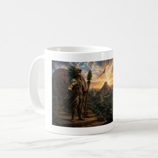 Inheemse Bewaker van de Oude Steden Koffiemok (Voorkant links)
