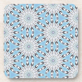 Inheemse bloemen bier onderzetter